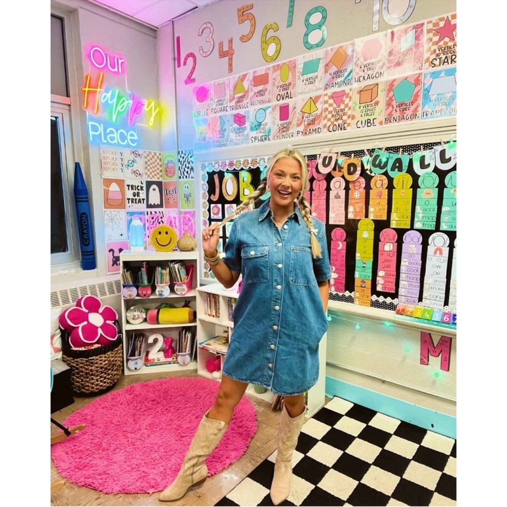 Universal Thread Denim Shirt Dress XXL